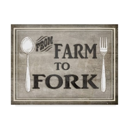 Lightboxjournal 'Farm To Fork Bk' Canvas Art,35x47